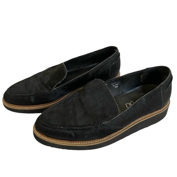 Azura Shoes - Azura Black Italian Loafer Size 8 Made in Italy